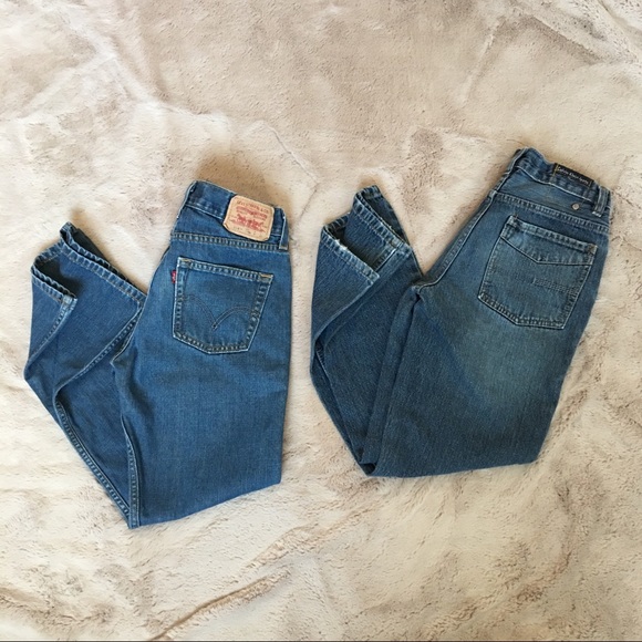 2 Pair Boys Slim Jeans Levi’s 514 & Ck Sz 14 - Picture 6 of 8